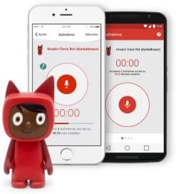 Tonies Kreativ-Tonie, Rot/dunkelbraun -Tonies 20366522 02