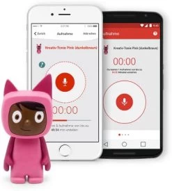 Tonies Kreativ-Tonie, Pink/dunkelbraun -Tonies 20366526 02